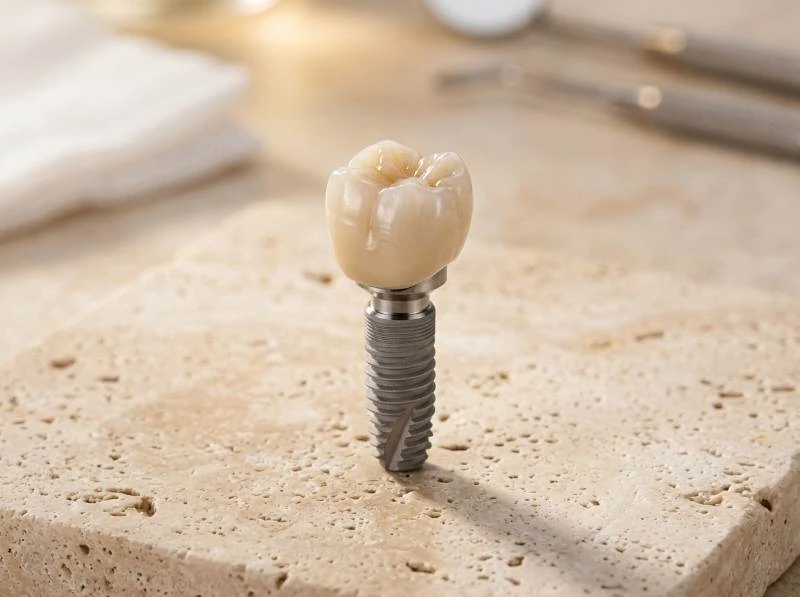 Dantų implantacija su Thommen: iliustracija